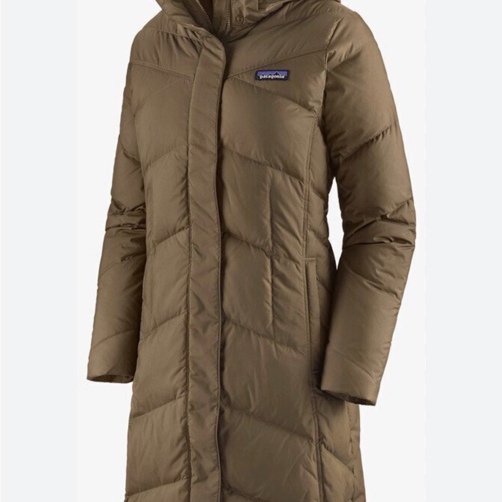 Patagonia Brown Puffer Coat